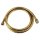 Duschschlauch 170 cm vergoldet – hochwertiger Handbrausenschlauch Gold-Finish ½" Anschluss