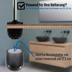 Daloual Toilettenbürste 5 fach Ersatzkopf Set...