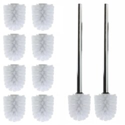 Daloual WC Bürsten Set 10× Ersatzkopf...