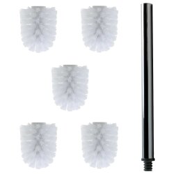 Daloual WC-Bürsten Set 5× Ersatzkopf...