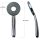 DALOUAL Handbrause 1,5m Schlauch 4er Set