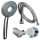DALOUAL Handbrause 1,5m Schlauch 4er Set