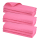 9x Geschirrtuch aus 100% Baumwolle Waffel-Piqué in rosa / Küchentuch / Putztuch