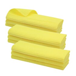 Daloual 9er Pack Geschirrtücher Gelb – 100 %...