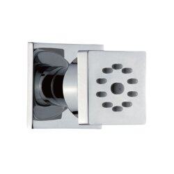 4er Set quadratische Seitenbrausen für Dusche...