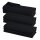 30x Geschirrtuch Schwarz – 100% Baumwolle Waffel-Piqué – Großpackung saugstarker Küchentücher 70×50 cm – fusselfrei & langlebig – ideal für Gastronomie & Haushalt