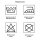 30x Geschirrtuch Schwarz – 100% Baumwolle Waffel-Piqué – Großpackung saugstarker Küchentücher 70×50 cm – fusselfrei & langlebig – ideal für Gastronomie & Haushalt