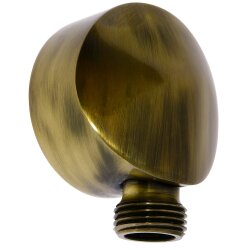 Wandanschlussbogen Altmessing für Brauseschlauch...