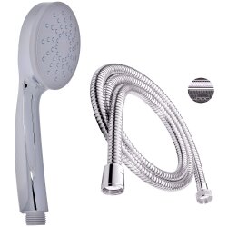 Handbrause / Brausekopf / Brause Dusche Antikalk und Brauseschlauch 150 cm