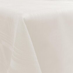 Mitteldecke 90×90 cm Natur Weiß Beige –...