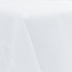 Tischdecke Tischläufer Mitteldecke in Weiss Weiß 90x90cm Gastroqualität 100% Baumwolle