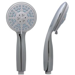 Design Handbrause Set mit Brauseschlauch & Wandhalter – Chrom für Ihr modernes Badezimmer