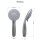 Design Handbrause Set mit Brauseschlauch & Wandhalter – Chrom für Ihr modernes Badezimmer