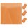 9er Pack Stoffservietten (44×44 cm) + passende Tischdecke (90×90 cm) aus 100 % Baumwolle in Apricot – hochwertige, waschbare Tischgestaltung