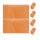 12er Pack Stoffservietten 44x44 cm + 2 Tischdecken aus 100% Baumwolle in Apricot – Elegantes Textilset für festliche Tafeln, Hochzeiten, Events oder den Alltag