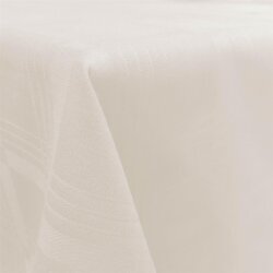 9er Set Stoffservietten 44×44 cm + Tischdecke Baumwolle Beige – langlebig & waschbar