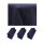 9er Set Servietten 44×44 cm + Tischdecke Baumwolle Blau – hochwertig & stilvoll