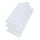 12er Pack Stoffservietten 44×44 cm + 2 passende Tischdecken (ca. 90×90 cm) aus 100 % Baumwolle in Weiß