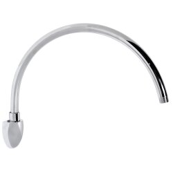 Wandausleger Wandarm Wandanschluss Messing verchromt...
