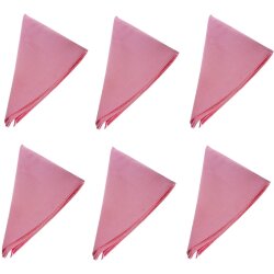 6er Pack Stoffservietten 44×44 cm Rosa –...