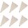6er Set Stoffservietten 44x44 cm Beige – Baumwolle für Tischdeko & Gastronomie