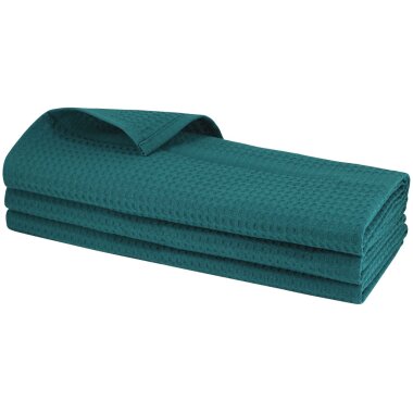 Geschirrtücher 3er Set Blaugrün Baumwolle 70×50, 9,99 €