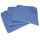 3er Set Profi Mikrofasertücher 40x40 cm Blau – fusselfrei, streifenfrei & kratzfrei, ideal als Poliertücher & Reinigungstücher für Auto & Haushalt