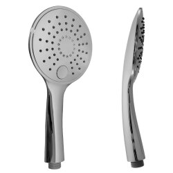 Design Handbrause 3 Funktionen – verchromt, Regen-,...