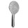 Design Handbrause 3 Funktionen – verchromt, Regen-, Strahl- & Massagestrahl