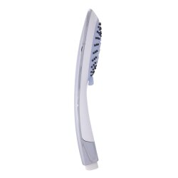 Handbrause 5 Strahlarten – blauer Duschkopf mit Antikalkdüsen, ergonomisch für Dusche und Bad, vielseitig einstellbar