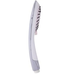 Handbrause 5 Strahlarten – rosa Duschkopf mit Antikalkdüsen, ergonomisch für Dusche und Bad, vielseitig einstellbar