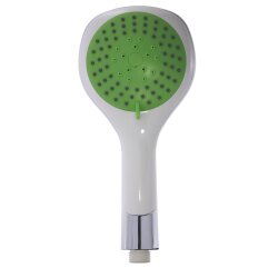 Handbrause 5 Strahlarten – grüner Duschkopf...