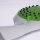 Handbrause 5 Strahlarten – grüner Duschkopf mit Antikalkdüsen, ergonomisch für Dusche und Bad, individuell einstellbar