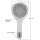 Premium Handbrause Weiß mit 5 Strahlarten Antikalk inkl. 150 cm Schlauch