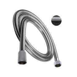 Handbrause Set Weiß mit 200 cm Brauseschlauch und Brausehalterung