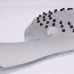 Handbrause Set Weiß mit 200 cm Brauseschlauch und Brausehalterung