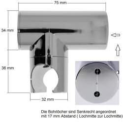 Handbrause Set Weiß mit 200 cm Brauseschlauch und Brausehalterung