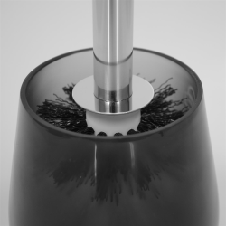 Elegante Bürstengarnitur / Toilettenbürste / WC-Bürste - mit Acrylglassbehälter