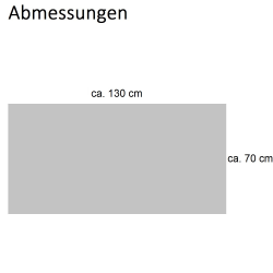 Duschtuch Badetuch Waffelpiqué 130x70 cm / Baumwolle / Liegetuch anthrazit grau