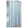 Textil Duschvorhang / Brausevorhang / Vorhang - Modell: Lightblue Stripe - 120 x 200 cm