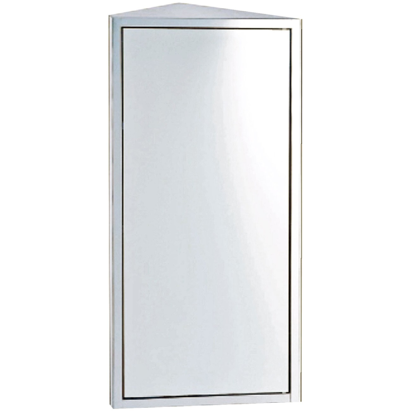 Color : Weiß, Size : 30x70cm Dreieckiger Badezimmerschrank Eckschrank Badezimmerspiegelschrank Wandkosmetikschrank