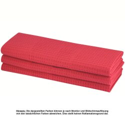 9x Geschirrtücher Russland-Design 100 % Baumwolle Waffel-Piqué hochsaugfähig fusselfrei