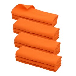 12er Set Geschirrtücher 100 % Baumwolle Orange...