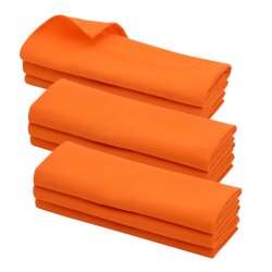 9er Set Geschirrtücher 100 % Baumwolle Orange...