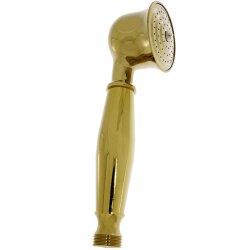 Nostalgie Retro Handbrause aus Messing –...