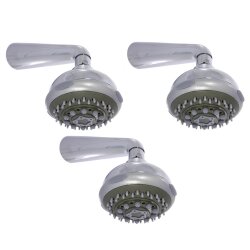 Duschkopf-Set mit Wandarm und Kopfbrause –...