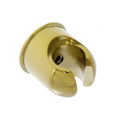 Retro Handbrause Brause Duschkopf aus Messing gold Brauseschlauch Brausehalterung