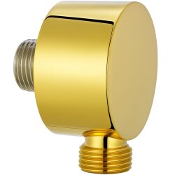 Wandanschlussbogen mit vergoldeter Oberfläche...