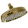 Retrodesign-Regendusche 20 cm Gold – runder Duschkopf mit 75 Antikalkdüsen für stilvolles Bad & luxuriöses Duscherlebnis