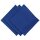 3er Pack Stoffservietten 45x45 cm Blau aus 100% Baumwolle – hochwertig, waschbar, langlebig & elegant für Gastronomie und Zuhause